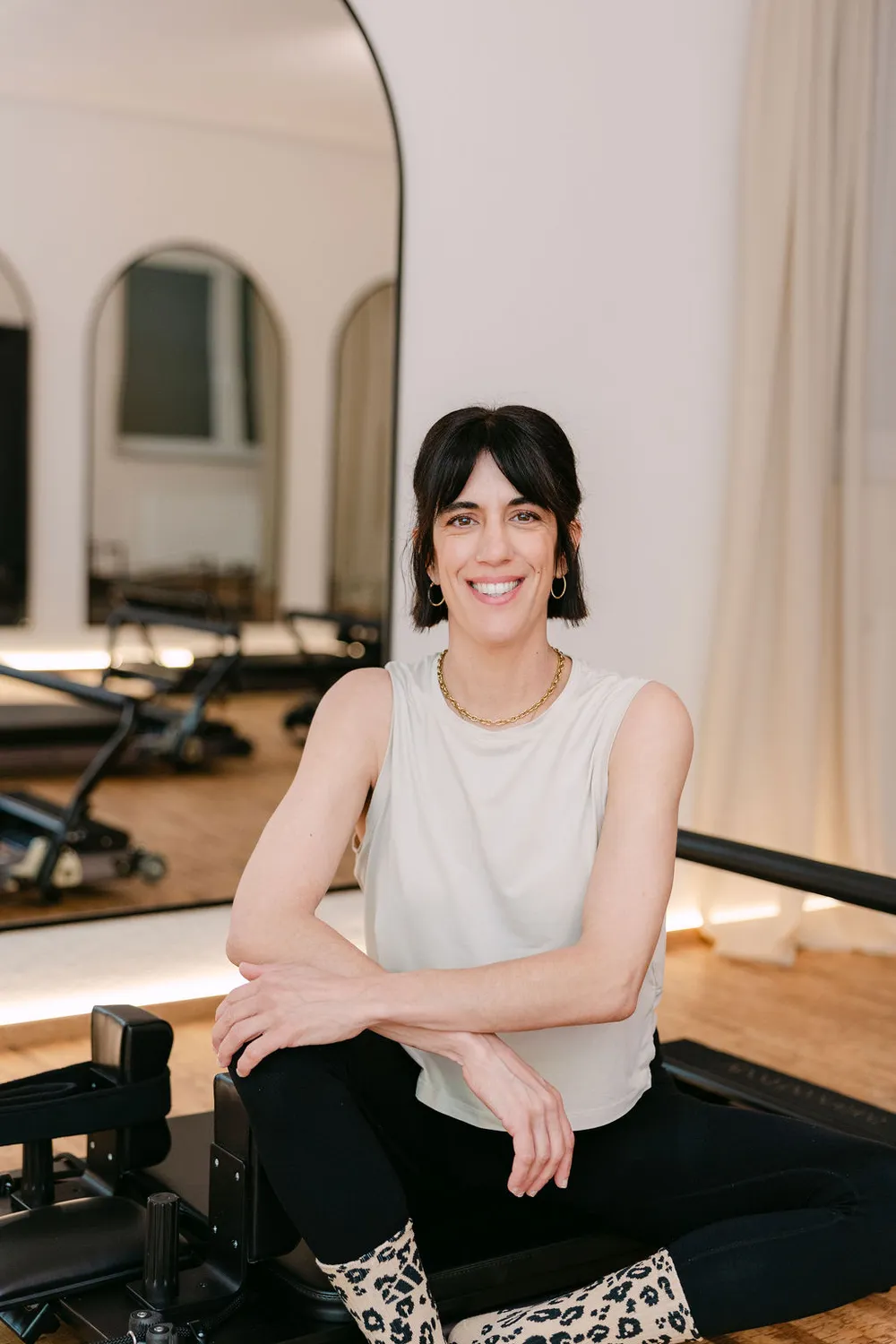 Steffi Stiefvater im Studio in Ebringen